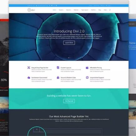 Elegant Themes Divi Wordpress Theme