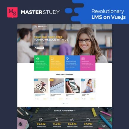 Masterstudy Education Lms Wordpress Theme For Education Elearning And Online Courses