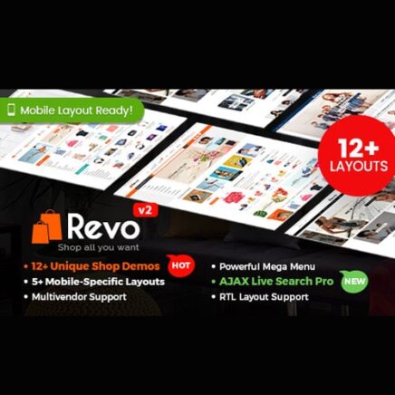 Revo Multipurpose Woocommerce Wordpress Theme