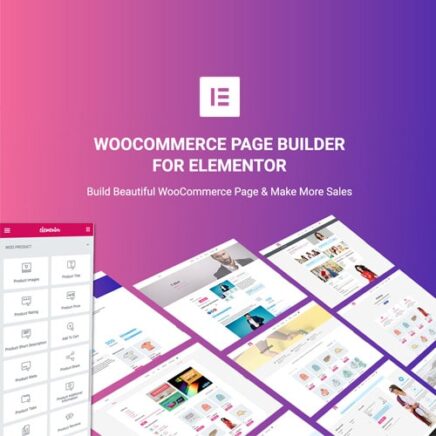 Woocommerce Page Builder For Elementor