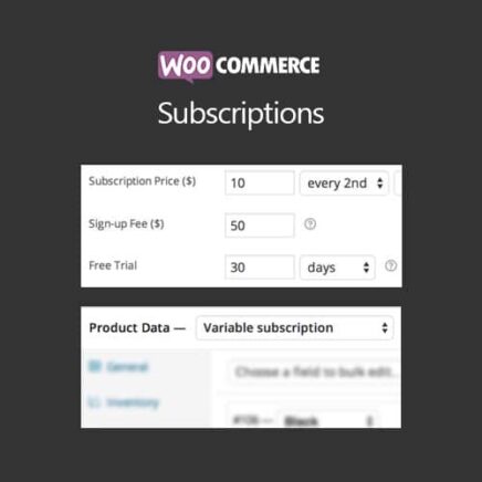 Woocommerce Subscriptions