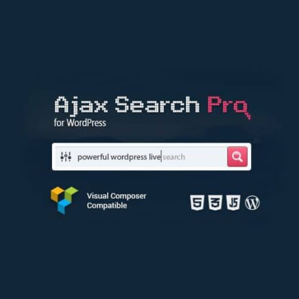 Ajax Search Pro – Live Wordpress Search Filter Plugin