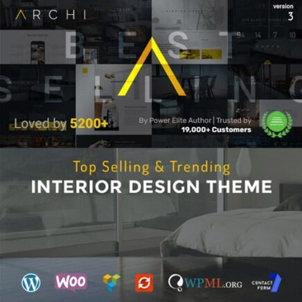 Archi Interior Design Wordpress Theme