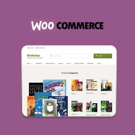 Bookshop Storefront Woocommerce Theme