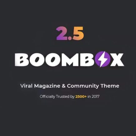 Boombox Viral Magazine Wordpress Theme