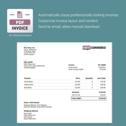 Codecanyon Woocommerce Pdf Invoice