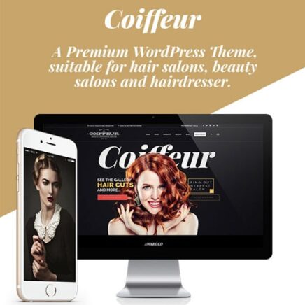 Coiffeur Hair Salon Wordpress Theme