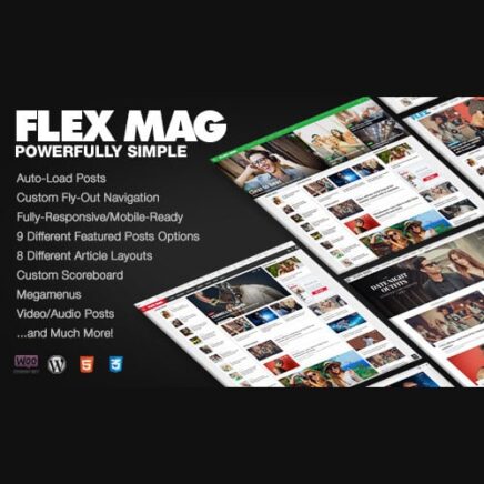 Flex Mag Responsive Wordpress News Theme