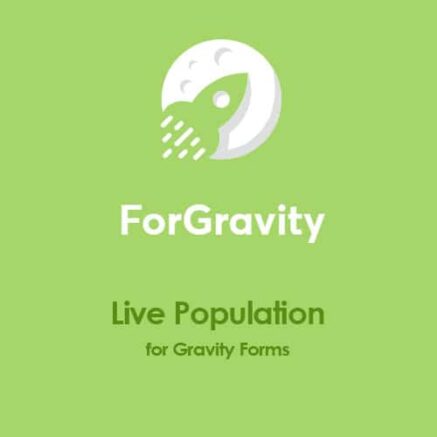 Forgravity Live Population For Gravity Forms