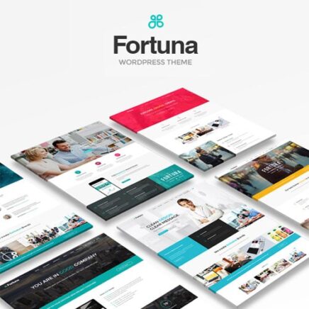 Fortuna Responsive Multi Purpose Wordpress Theme