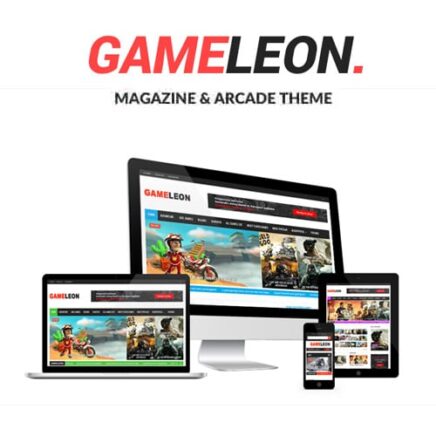 Gameleon Wordpress Arcade Theme News Magazine