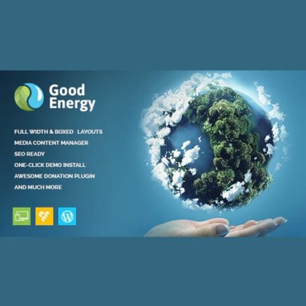 Good Energy Ecology Renewable Power Company Wordpress Theme