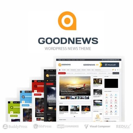 Goodnews Responsive Wordpress News Magazine