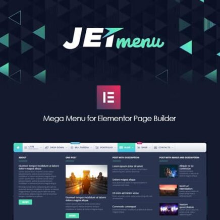 Jetmenu For Elementor