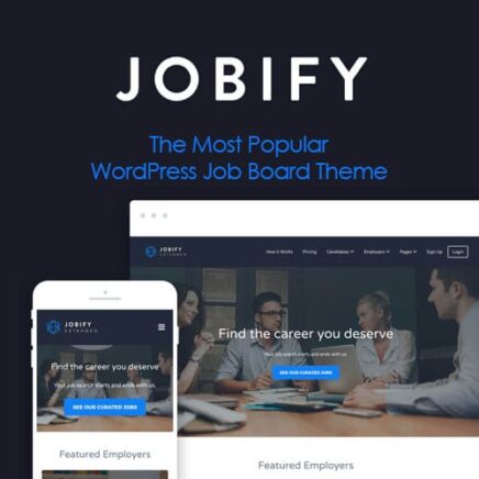 Jobify – The Most Popular Wordpress Job Board Theme