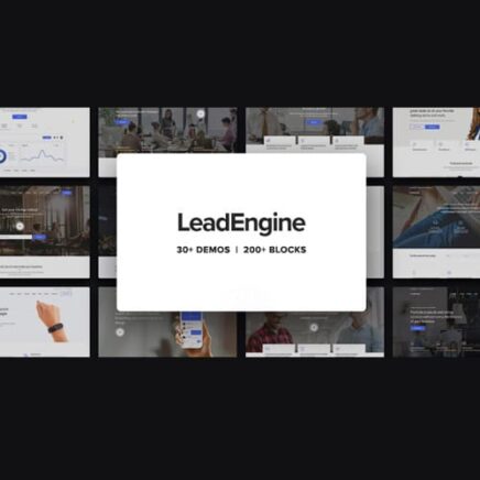 Leadengine Multi Purpose Wordpress Theme With Page Builder