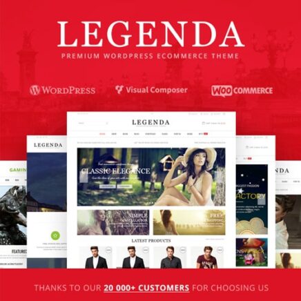 Legenda Responsive Multi Purpose Wordpress Theme