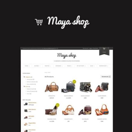 Mayashop – A Flexible Responsive E Commerce Theme