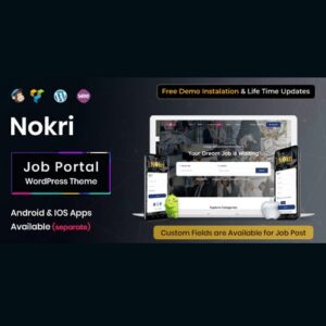 Nokri Job Board Wordpress Theme