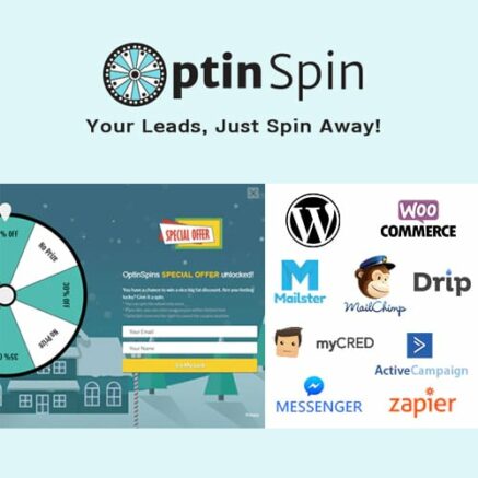 Optinspin Fortune Wheel Integrated With Wordpress Woocommerce And Easy Digital Downloads Coupons