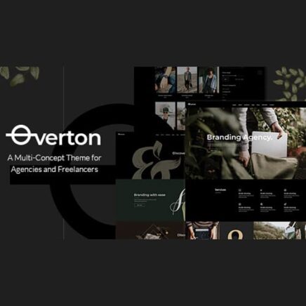 Overton Creative Theme For Agencies And Freelancers