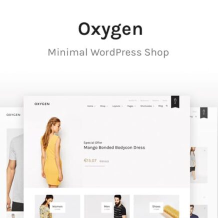 Oxygen Woocommerce Wordpress Theme