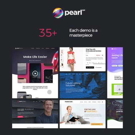 Pearl Business Corporate Business Wordpress Theme For Company And Businesses