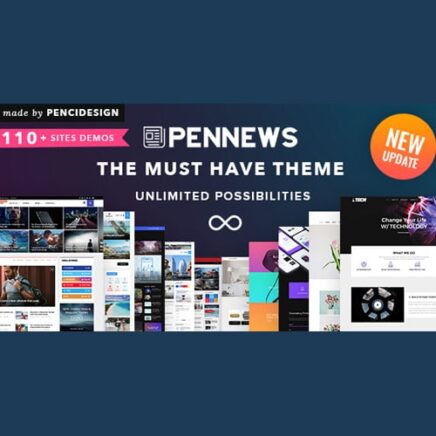 Pennews News Magazine Business Portfolio Wordpress Theme