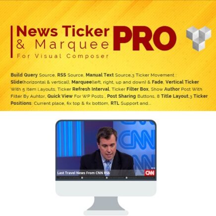 Pro News Ticker Marquee