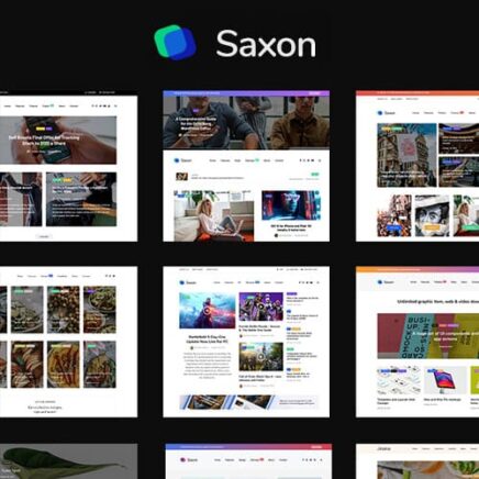 Saxon Viral Content Blog Magazine Wordpress Theme