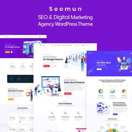 Seomun Digital Marketing Agency Wordpress Theme