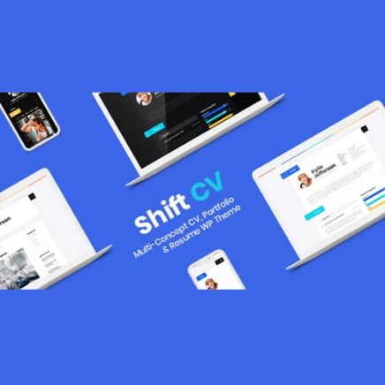 Shiftcv Blog Resume Portfolio Wordpress