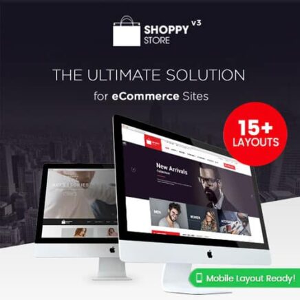 Shoppystore Multipurpose Responsive Woocommerce Wordpress Theme