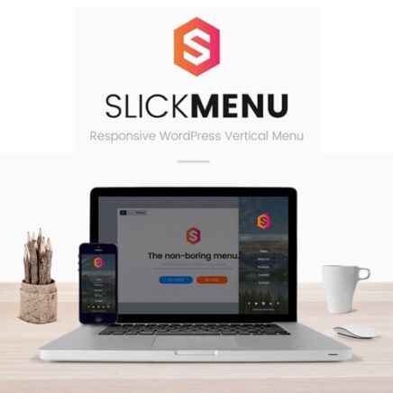 Slick Menu Responsive Wordpress Vertical Menu