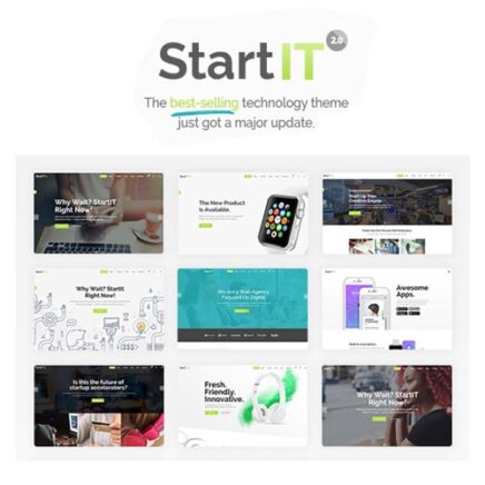 Startit A Fresh Startup Business Theme