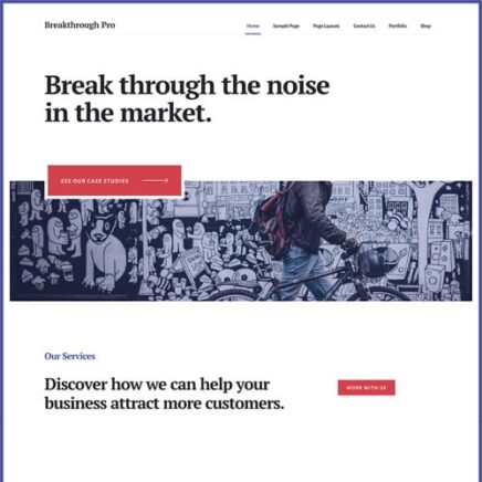 Studiopress Breakthrough Pro Genesis Wordpress Theme