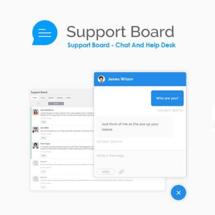 Support Board – Chat And Help Desk