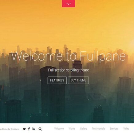 Themify Fullpane Wordpress Theme