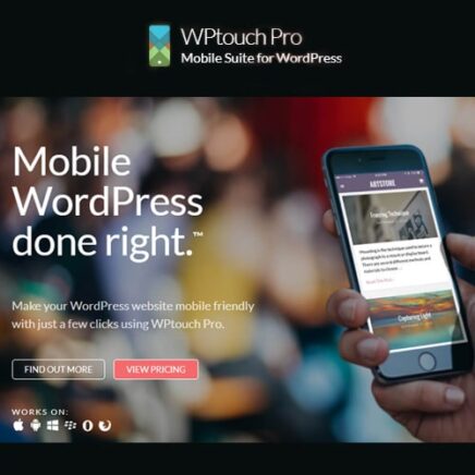 Wptouch Pro Mobile Suite For Wordpress