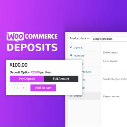 Woocommerce Deposits – Partial Payments