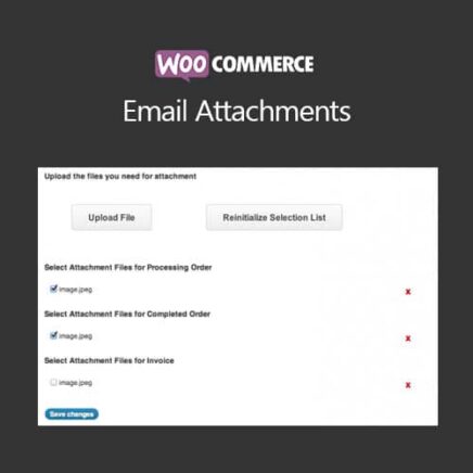 Woocommerce Email Attachments