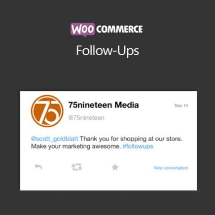 Woocommerce Follow Up Emails