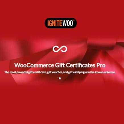 Woocommerce Gift Certificates Pro By Ignitewoo