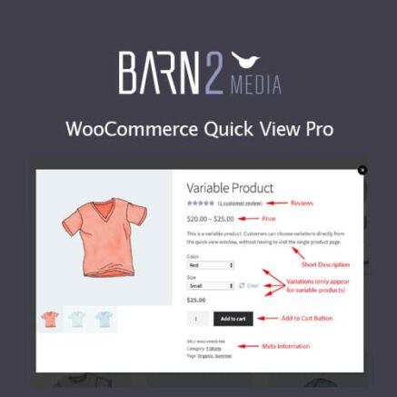 Woocommerce Quick View Pro Barn2