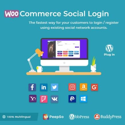 Woocommerce Social Login Wordpress Plugin