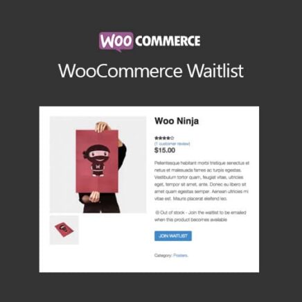 Woocommerce Waitlist