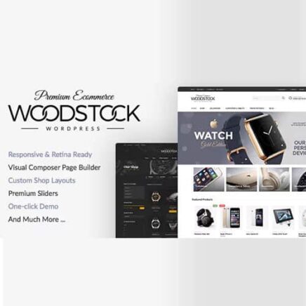 Woodstock Electronics Responsive Woocommerce Theme