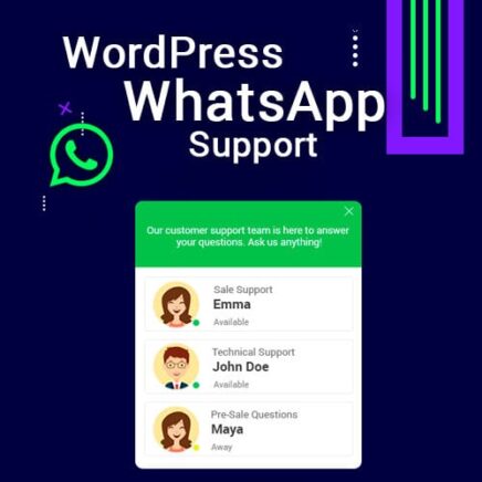 Wordpress Whatsapp Support