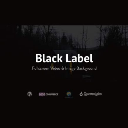 Black Label Fullscreen Video Image Background