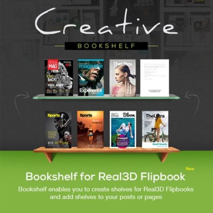 Bookshelf For Real3D Flipbook Addon